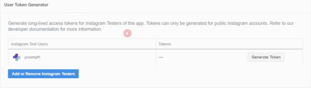 generating token 1