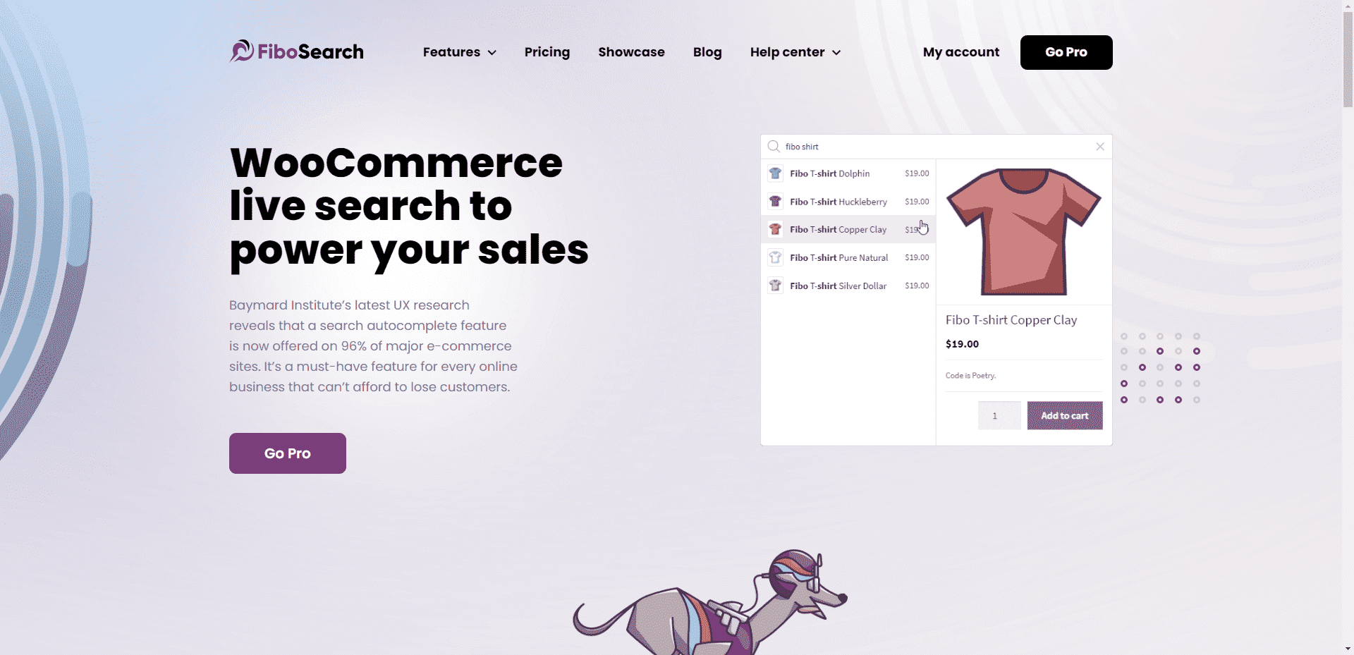 Fibo WooCommerce Search Bar