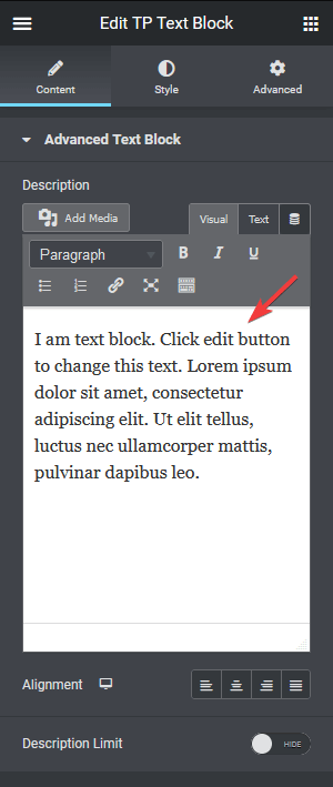 advanced text editor