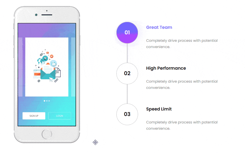 carousel anything steps demo