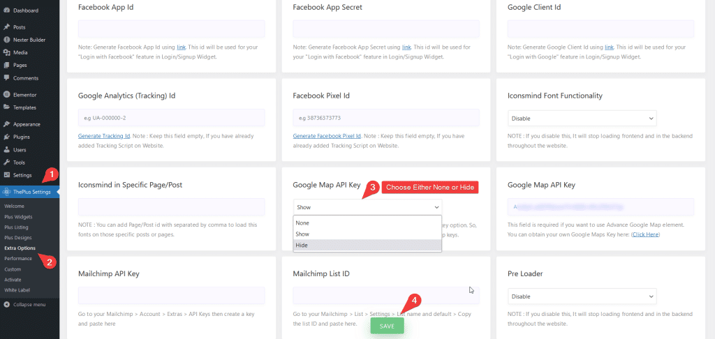 google map console error