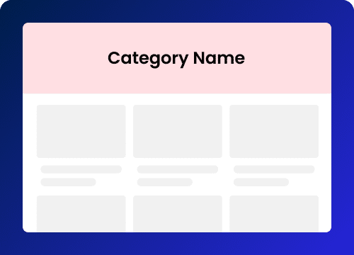 Category & Tag Page