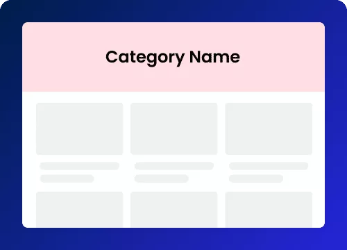 Category & Tag Page