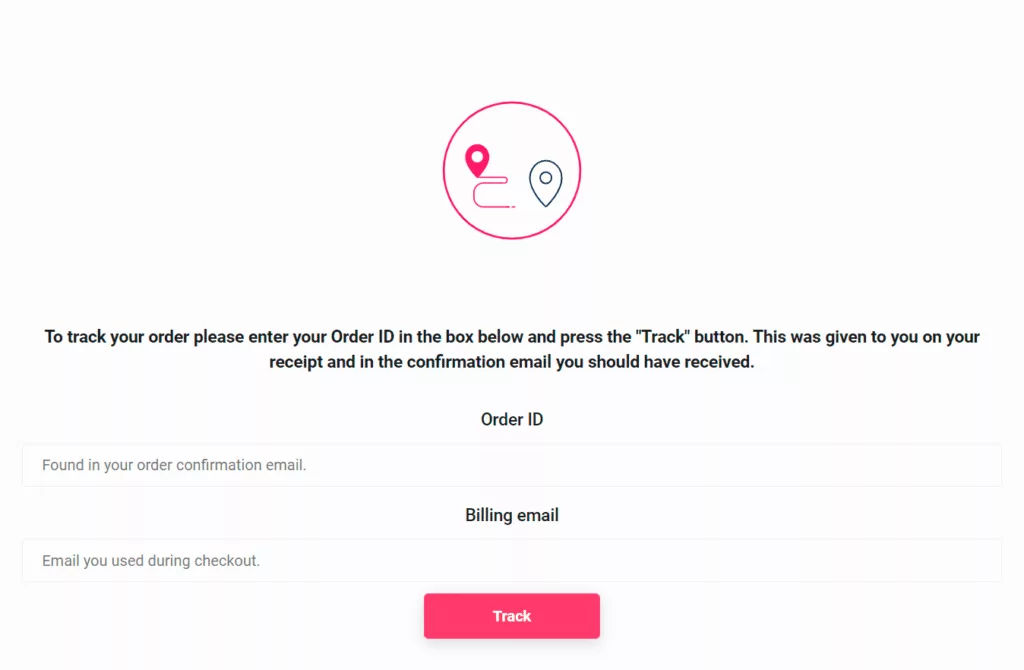 woo order track demo