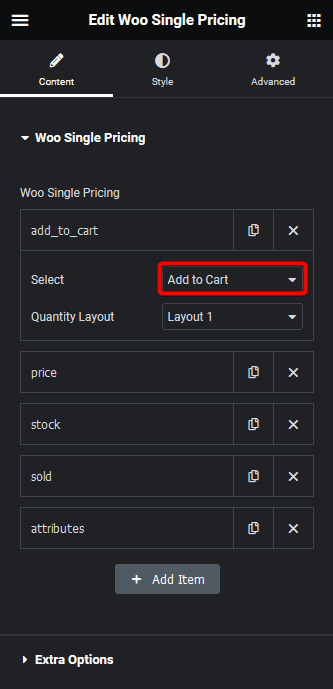 woo single pricing add to cart