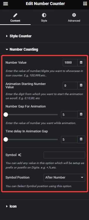 Animated Number Counter