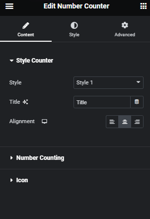 Style Counter