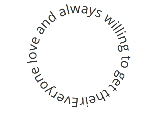 This image has an empty alt attribute; its file name is advanced-typography-circular-text-demo.png