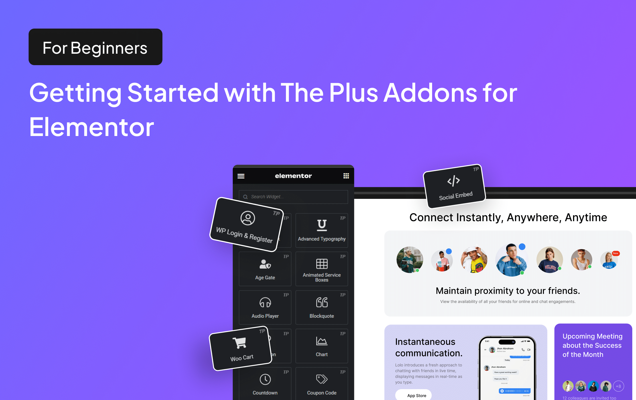 Getting Started with The Plus Addons for Elementor